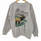 タルテックス TULTEX 90S USA製 アニマルプリント 霜降り スウェット メンズ import:XL