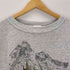 タルテックス TULTEX 90S USA製 アニマルプリント 霜降り スウェット メンズ import:XL