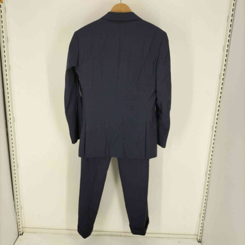 ポールスミス Paul Smith ロロピアーナ SUPER 130S WOOL 裏地花柄 2Bテーラードジャケット スラックスパンツ レディース M/M