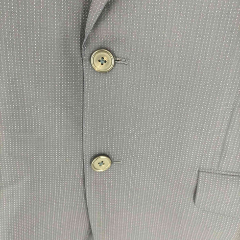 ポールスミス Paul Smith ロロピアーナ SUPER 130S WOOL 裏地花柄 2Bテーラードジャケット スラックスパンツ レディース M/M