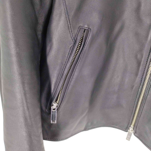 ステュディオス STUDIOUS ラムレザー シングル ライダースジャケット AOYAMA LEATHER メンズ JPN:2