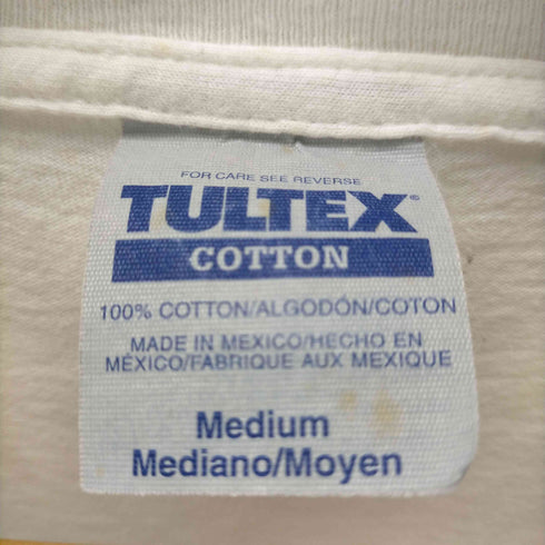 タルテックス TULTEX 90S フロントプリント クルーネック 半袖Tシャツ メンズ import:M
