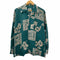 パイカジ PAIKAJI 開襟 花柄 長袖アロハシャツ メンズ import:M