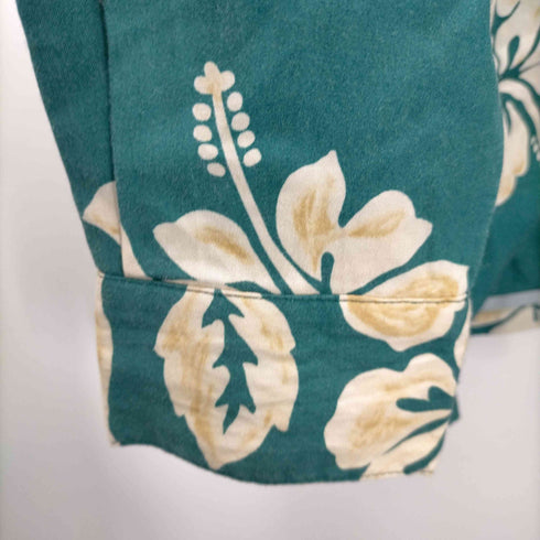 パイカジ PAIKAJI 開襟 花柄 長袖アロハシャツ メンズ import:M