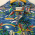 イオラニ IOLANI USA製 S/S 総柄レーヨンアロハシャツ メンズ JPN:L
