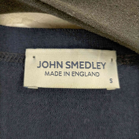 ジョンスメドレー JOHN SMEDLEY MADE IN ENGLAND メリノウールカーディガン メンズ import:S