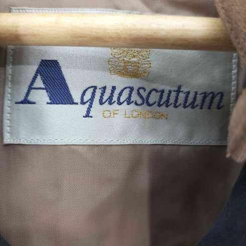 アクアスキュータム AQUASCUTUM ウールライナー付きステンカラーコート レディース JPN:9号