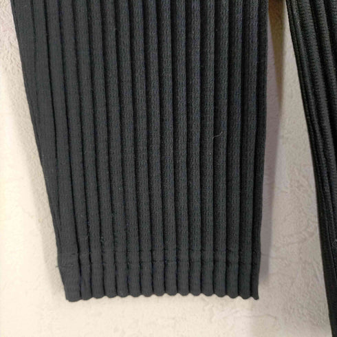 オムプリッセ イッセイミヤケ HOMME PLISSE ISSEY MIYAKE クルーネック プリーツプルオーバー メンズ JPN:2