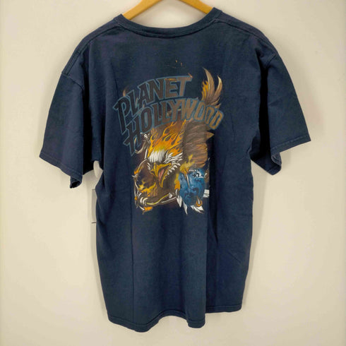 プラネットハリウッド PLANET HOLLYWOOD S/S バックプリントTシャツ メンズ JPN:L
