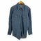ラングラー Wrangler 70s MADE IN USA デニムウエスタンシャツ EXTRA LONG TAILS メンズ