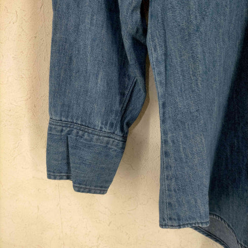 ラングラー Wrangler 70s MADE IN USA デニムウエスタンシャツ EXTRA LONG TAILS メンズ