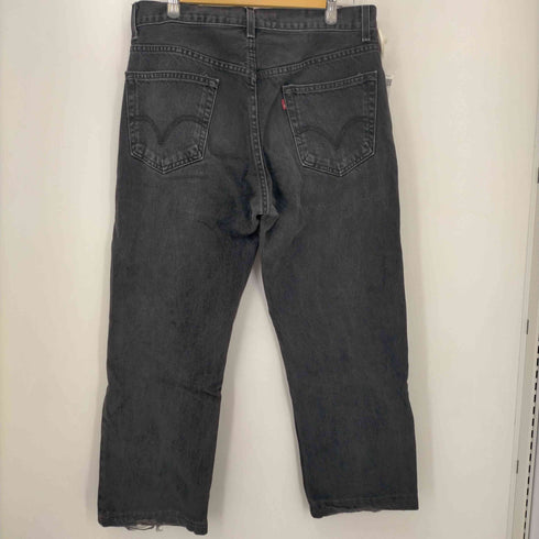 リーバイス Levis MADE IN MEXICO 00S REGULAR FIT 505 後染めブラックデニム メンズ W34