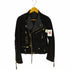 キューエルマンションメーカー QL MansionMaker 17AW GOAT SUEDE DOUBLE RIDERS JACKET メンズ 46