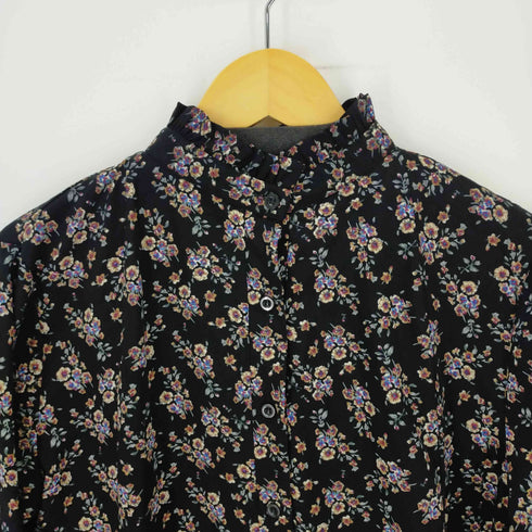花総柄マキシワンピース レディース ONE SIZE