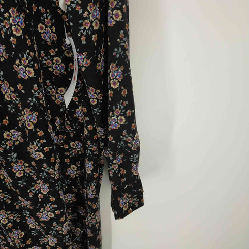 花総柄マキシワンピース レディース ONE SIZE