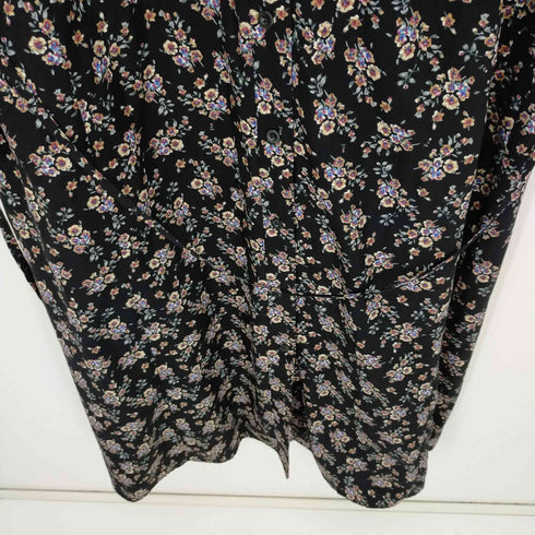 花総柄マキシワンピース レディース ONE SIZE