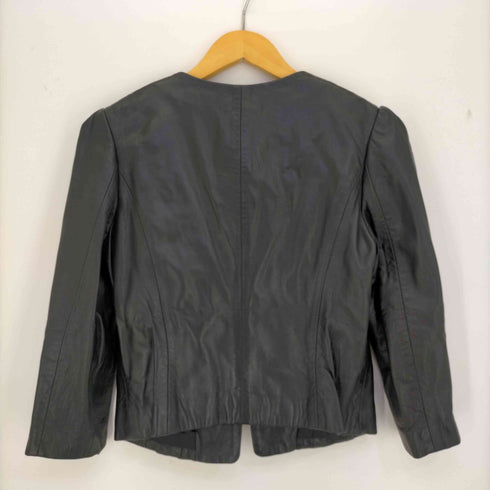 ティビ tibi ライダースジャケット ラムレザーテーラードジャケット レディース 2