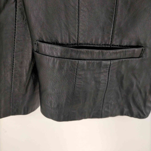 ティビ tibi ライダースジャケット ラムレザーテーラードジャケット レディース 2