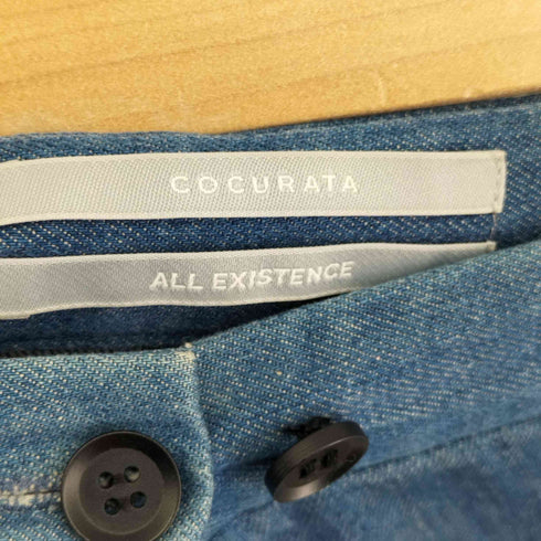 コキュラタ COCURATA ラップデニムパンツ レディース JPN:XS