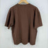 IDEASWAM SNAKE LOGO PRINT TEE (BROWN) メンズ