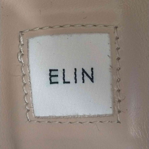 エリン ELIN バイカラーレザーハイヒール ショートブーツ レディース 36 1/2