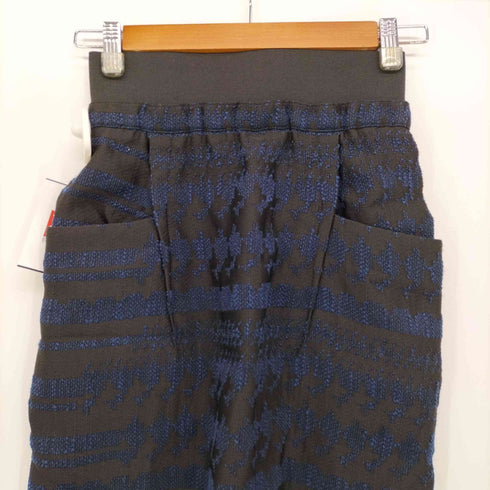 スリーワンフィリップリム 3.1 phillip lim 総柄ボーダー 裏地シルク ツイードデザイン タイトスカート レディース 2
