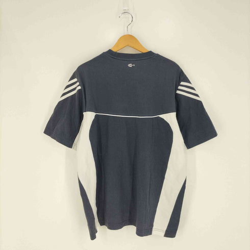 アディダス adidas 00s CLIMALITE ロゴ刺繍 クルーネックTシャツ メンズ import:XL