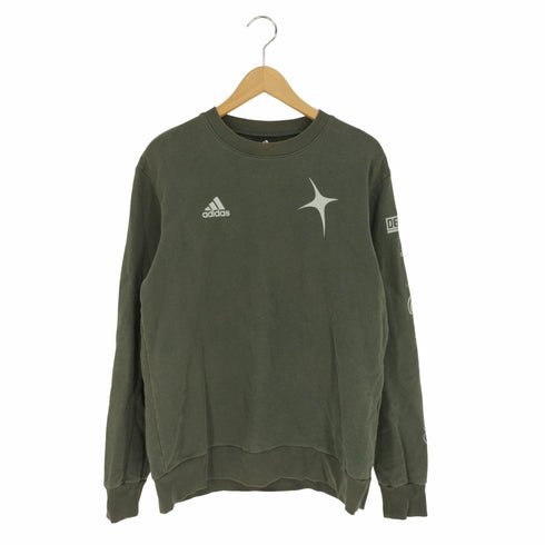 アディダス adidas 00s 万国旗タグ DESAFI プリント クルーネックスウェット メンズ JPN:L