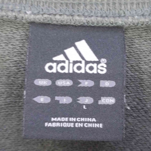 アディダス adidas 00s 万国旗タグ DESAFI プリント クルーネックスウェット メンズ JPN:L