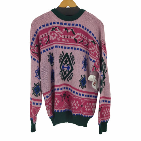 REARON ノルディック柄クルーネックニット レディース import:M