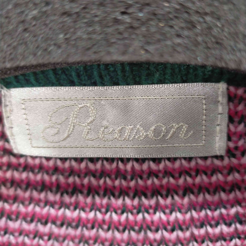 REARON ノルディック柄クルーネックニット レディース import:M