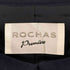 フルギ Rochas チェック柄 レースデザイン ノーカラー ジャケット レディース JPN:9号