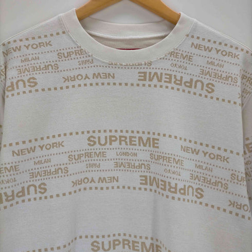 シュプリーム Supreme metallic jaquad crewneck メンズ