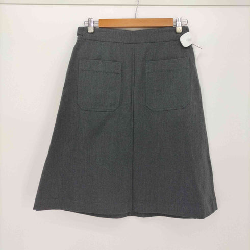 エムエイチエル マーガレットハウエル MHL. MARGARET HOWELL 2016AW WOOL COTTON DRILL スカート レディース JPN:2