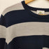 ラコステ LACOSTE ボーダー ワンポイントロゴ ワッペン ウール ニット メンズ JPN:4