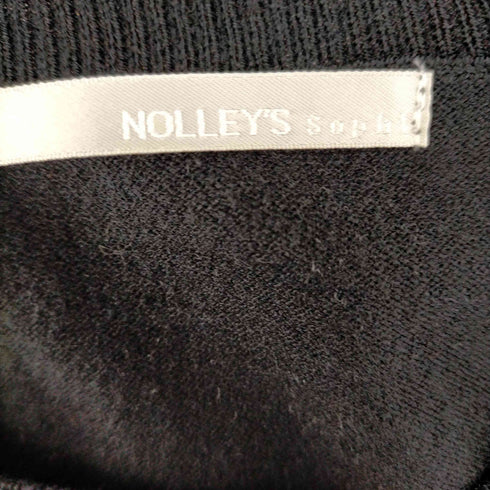 ノーリーズソフィ NOLLEYS sophi セットアップ 上下 ニット カットソー プルオーバー 長袖 プリーツスカート ロング 3 レディース 38