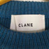 クラネ CLANE 21AW SLANT CUT KNIT TOPS スラントカットニットトップス カットソー チュニック レディース JPN:1