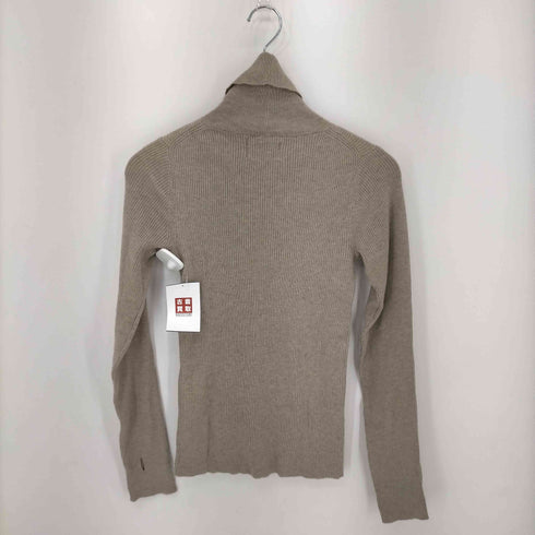 クラネ CLANE TURTLE RIB KNIT TOPS タートルリブニットトップス レディース JPN:2