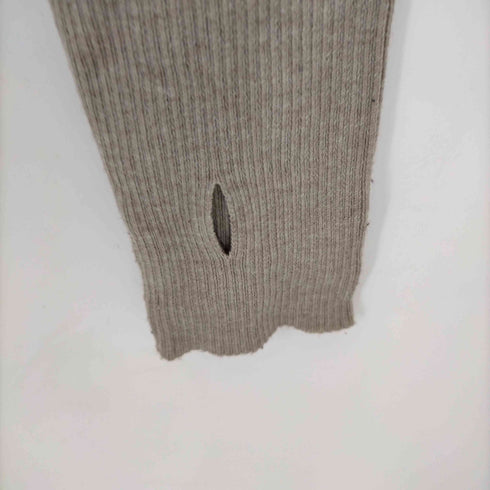 クラネ CLANE TURTLE RIB KNIT TOPS タートルリブニットトップス レディース JPN:2