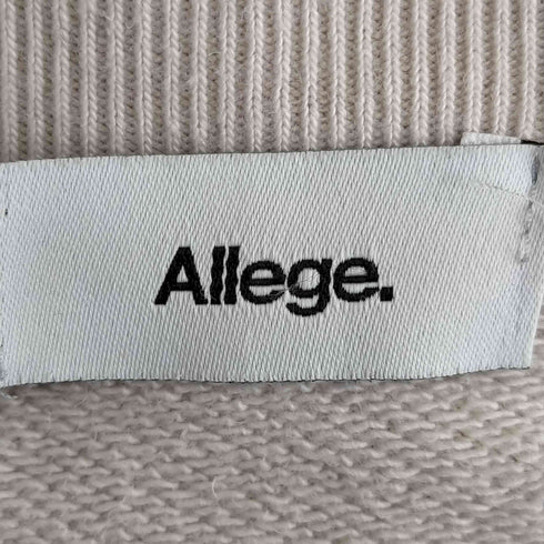 アレッジ ALLEGE プリント クルーネックスウェット メンズ 4
