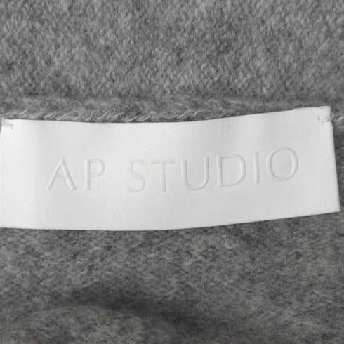 エーピーストゥディオ AP STUDIO 16AW ウール ニットガウン トッパー カーディガン レディース FREE