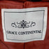 グレースコンチネンタル GRACE CONTINENTAL ジャガードフリルコート アウター ロング ノーカラー 総柄 ティアード レディース JPN:36