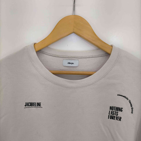 アレッジ ALLEGE Crewneck Sweat メンズ 4