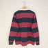 カンタベリーオブニュージーランド CANTERBURY OF NEW ZEALAND ロゴ刺繍 ボーダー ラガーシャツ メンズ import:XL