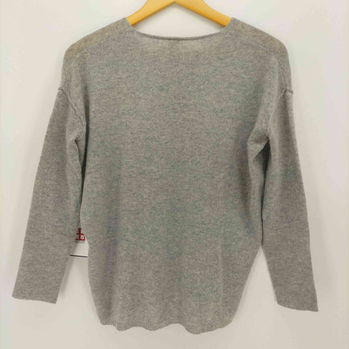 ロンハーマン Ron Herman カシミヤ Vネック エルボーパッチデザイン ニット レディース JPN:XS