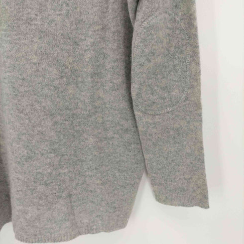 ロンハーマン Ron Herman カシミヤ Vネック エルボーパッチデザイン ニット レディース JPN:XS