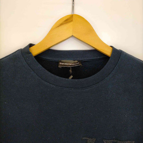 エンポリオアルマーニ EMPORIO ARMANI 装飾 クルーネックスウェット メンズ EU S