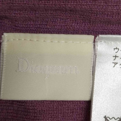 ダイアグラムグレースコンチネンタル Diagram GRACE CONTINENTAL 20AW バックオープン カフスパール ニット レディース JPN:36