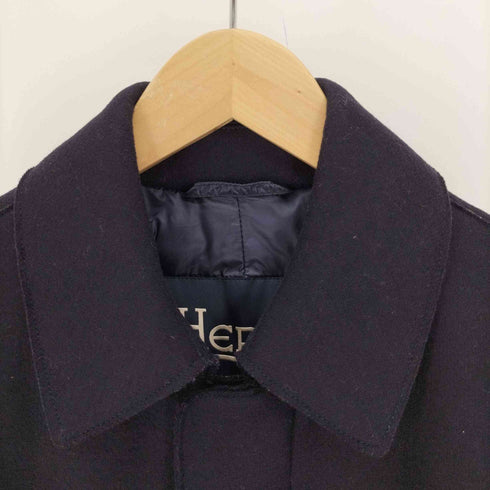 ヘルノ Herno ナイロンウール 中綿 ステンカラーコート メンズ 44