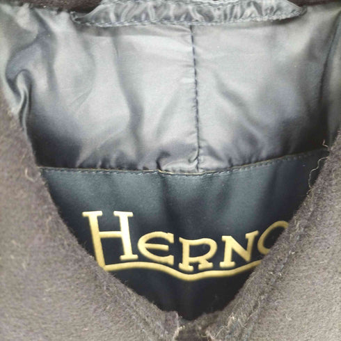 ヘルノ Herno ナイロンウール 中綿 ステンカラーコート メンズ 44